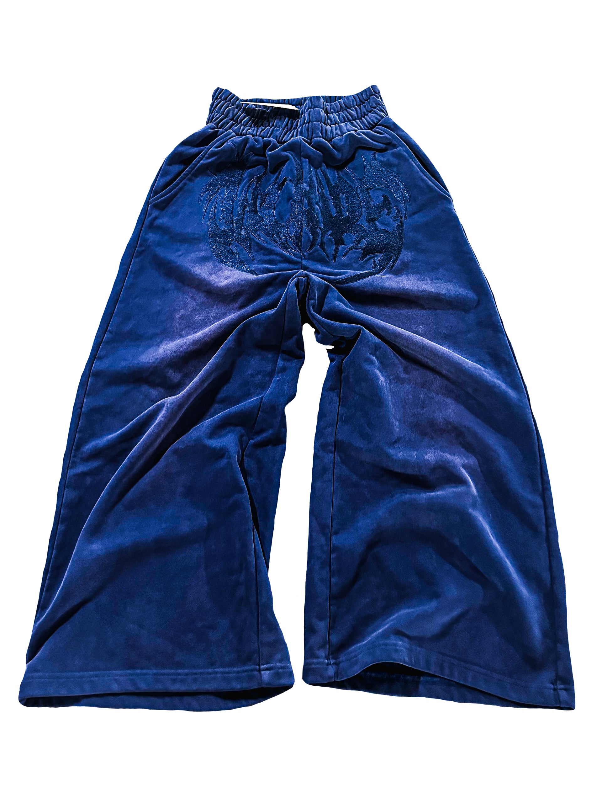 "ARCANE" BLUE TRACK PANTS