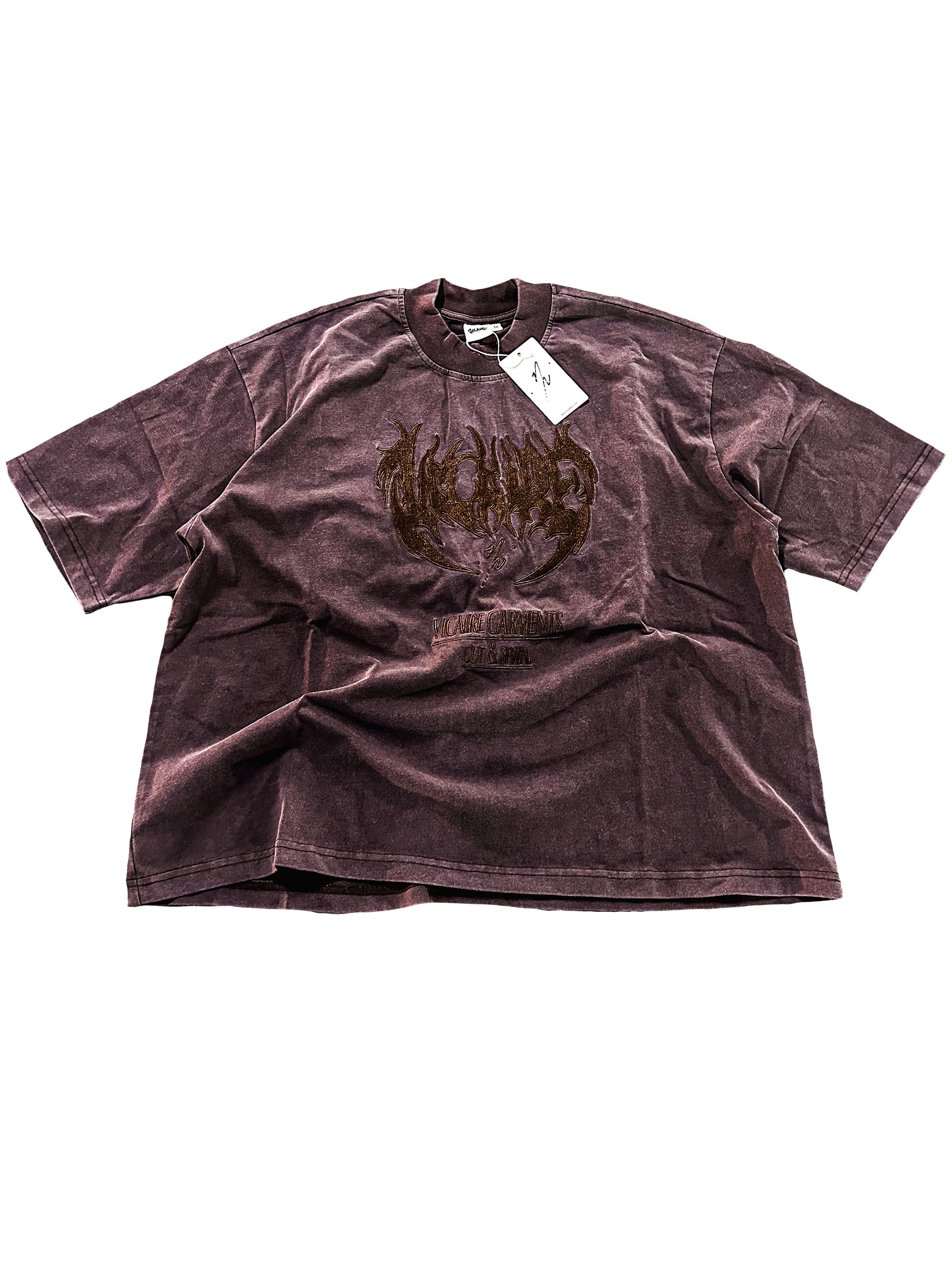 "ARCANE" SADDLE BROWN TEE