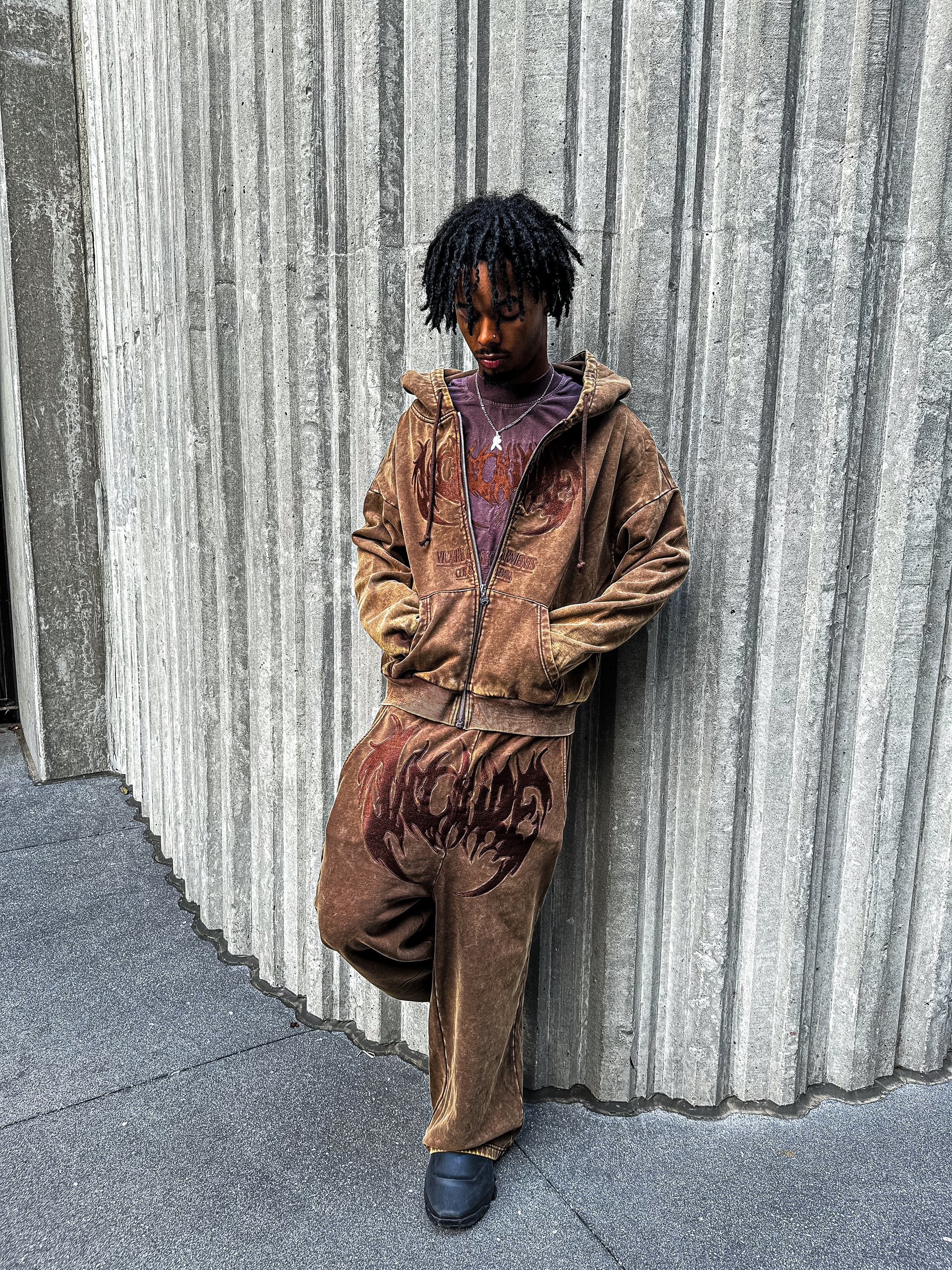 "SADDLE BROWN" TRACKSUIT