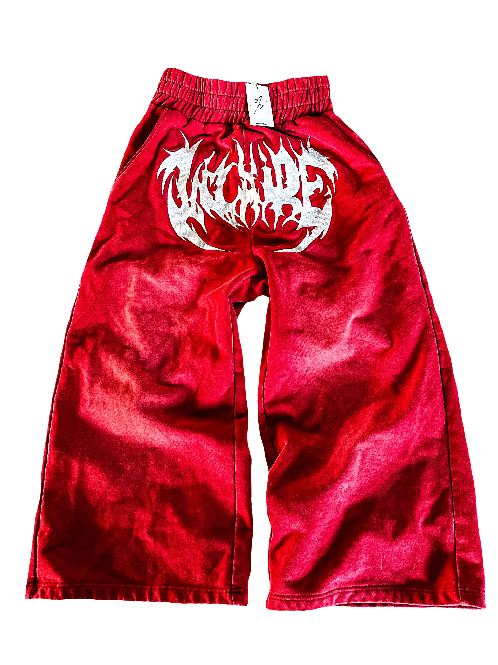 "ARCANE" SCARLET TRACK PANTS