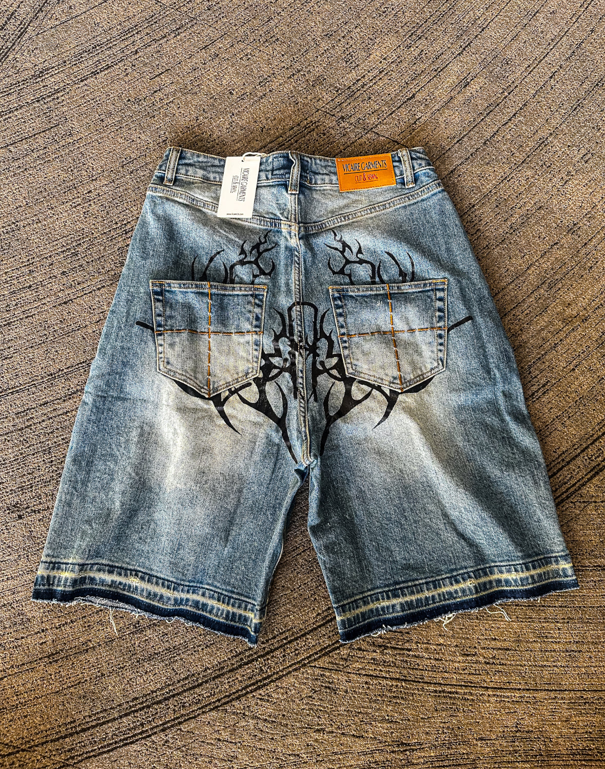 "SICANI" DENIM SHORTS