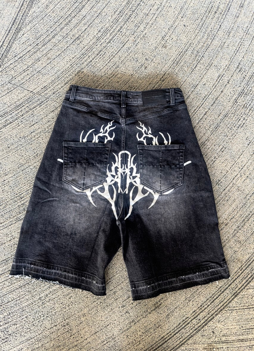 "SICANI" DENIM SHORTS