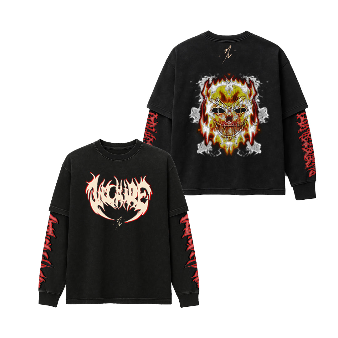 Vicaire x Evil Hearts Club "REIGN ARCANE" Long-Sleeve T-SHIRT