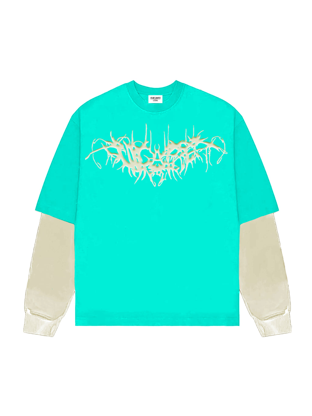 "Quality Of Life" Long-sleeve T-Shirt [Vicaire Blue/Muslin]