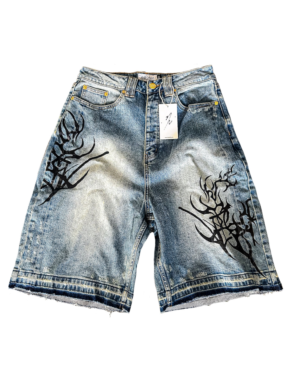 "SICANI" DENIM SHORTS